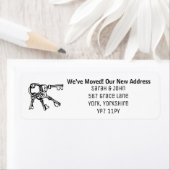 We hebben het nieuwe veld Adres voor update naar t Etiket (Insitu)