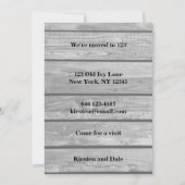 We hebben het oude, smerige huis verplaatst. aankondiging (Achterkant)