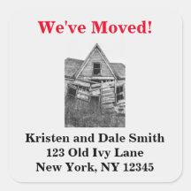 We hebben het oude, smerige huis verplaatst.