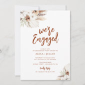 WE HEBBEN HET OVER BOHOPAMPALTERRAcotta verloving Kaart (Voorkant)