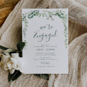 WE HEBBEN HET OVER Eucalyptusgrienery-verloving Kaart