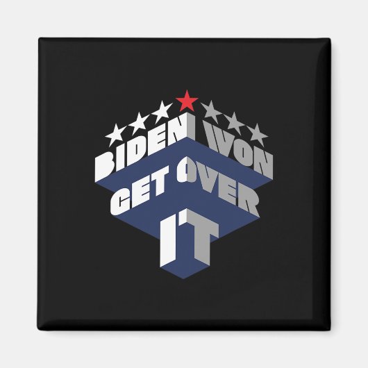 We hebben het overwonnen (we hebben het gedaan) magneet (Voorkant)