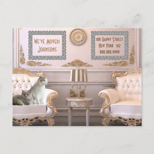 We hebben het persoonlijke Briefkaart van het adre (Voorkant)