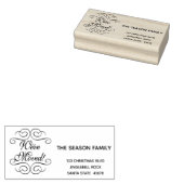 We hebben het retouradres verplaatst rubberstempel (Gestempeld)