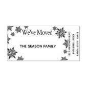 We hebben het retouradres verplaatst rubberstempel (Afrduk)