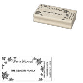 We hebben het retouradres verplaatst rubberstempel (Gestempeld)