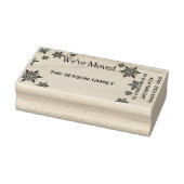 We hebben het retouradres verplaatst rubberstempel (Stempel)