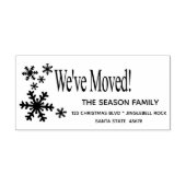 We hebben het retouradres verplaatst rubberstempel (Afrduk)