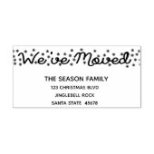 We hebben het retouradres verplaatst rubberstempel (Afrduk)