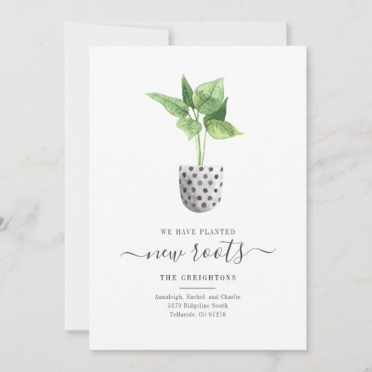 We hebben het script Boho Moving Announcement verp (Voorkant)