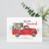 We hebben het script Red Truck Moving Announcement (Staand voorkant)