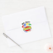 We hebben het Senior 2025 Gambling Game Afstuderen Vierkante Sticker (Envelop)
