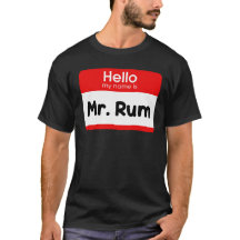 We hebben het Shirt "Mr Rum" van SOCRATES-Mannen o