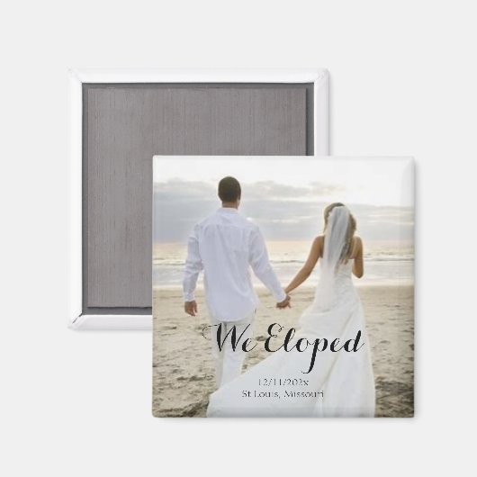 We hebben het sleutelhanger Magnet uitgezet (Voorkant / Achterkant)