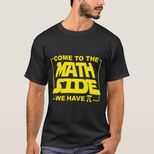 We hebben het T-shirt Pi Algebra Pun aan de Wiskun (Voorkant)