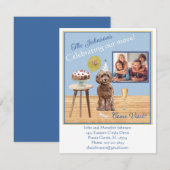 We hebben het vieren van de Dog Foto Budget verpla Aankondiging (Voorkant / Achterkant)