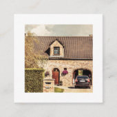 We hebben het Visitekaartje New Address Square van (Voorkant)