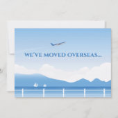 We hebben het vliegtuig van het nieuwe Adres van d Aankondiging (Voorkant)