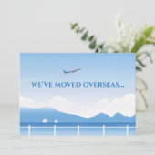 We hebben het vliegtuig van het nieuwe Adres van d Aankondiging (Staand voorkant)