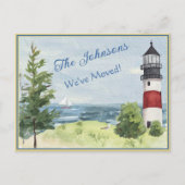 We hebben het waterbudget voor vuurtoren verplaats briefkaart (Voorkant)