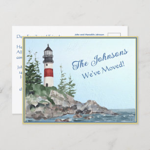 We hebben het waterbudget voor vuurtoren verplaats briefkaart