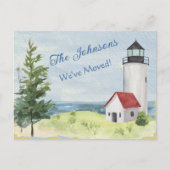 We hebben het waterbudget voor vuurtoren verplaats briefkaart (Voorkant)