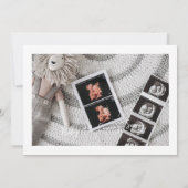 We hebben het weer gedaan | 2e Baby foto zwangersc Aankondiging (Achterkant)