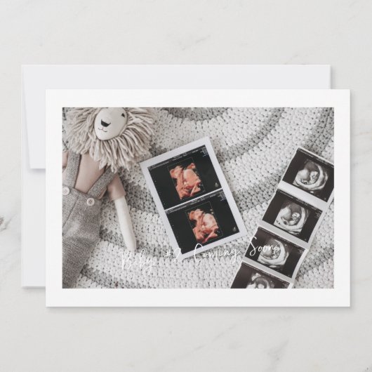 We hebben het weer gedaan | 2e Baby foto zwangersc Aankondiging (Achterkant)