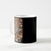 We hebben hetzelfde hart Black History Month Afrik Koffiemok (Voorkant links)