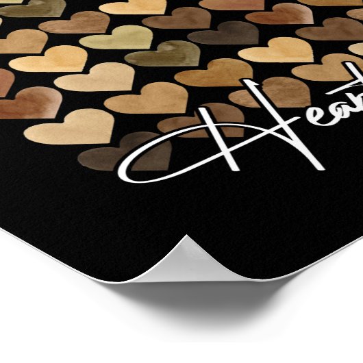 We hebben hetzelfde hart in de geschiedenis van de poster (Hoek)