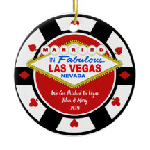 We hebben Hitched in Vegas Ornament