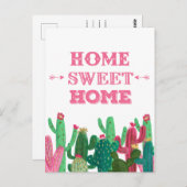 We hebben Home Sweet Home Briefkaart verplaatst (Voorkant / Achterkant)