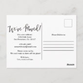 We hebben Home Sweet Home Briefkaart verplaatst (Achterkant)