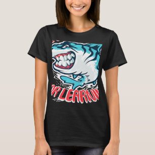 We hebben honger om haaien te leren t-shirt