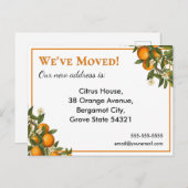 We hebben House Move Sinaasappels Fruit Briefkaart (Voorkant / Achterkant)