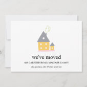 We hebben House No Photo Change of Address verplaa Aankondiging (Voorkant)