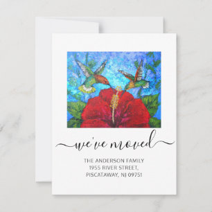 We hebben Hummingbirds Name Script Moving verplaat Aankondiging