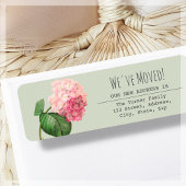 We hebben Hydrangea Return Address Label verplaats