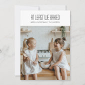 We hebben in ieder geval een leuke kerstfoto gemaa feestdagenkaart (Voorkant)