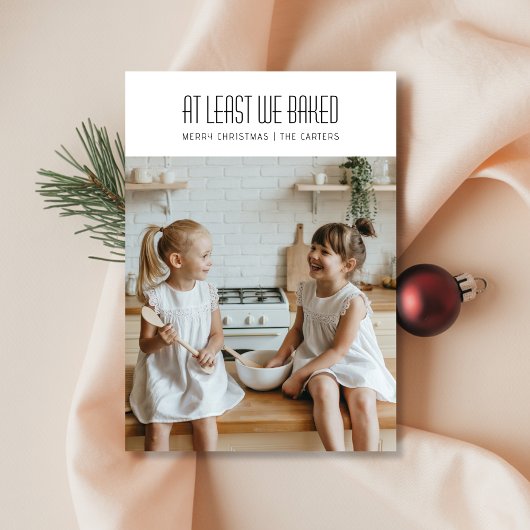 We hebben in ieder geval een leuke kerstfoto gemaa feestdagenkaart