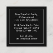 We hebben Insert verplaatst | Adresbehuizing wijzi Informatiekaartje (Achterkant)