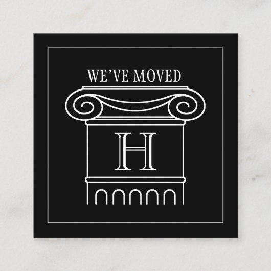 We hebben Insert verplaatst | Adresbehuizing wijzi Informatiekaartje (Voorkant)