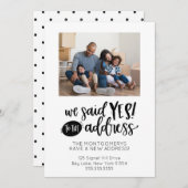 We hebben ja gezegd op het adres Beweging Aankondiging (Voorkant / Achterkant)