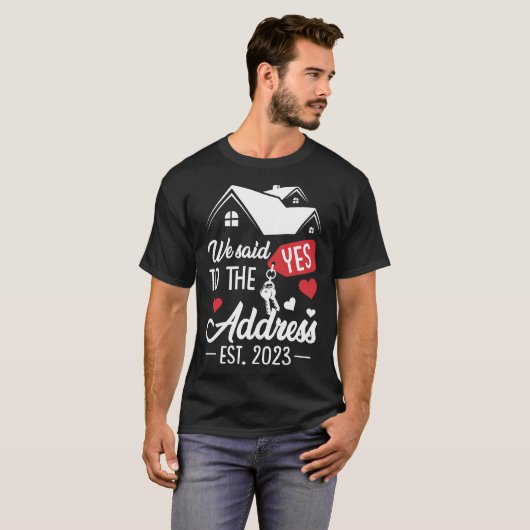 We hebben ja gezegd op het adres t-shirt (Voorkant volledig)