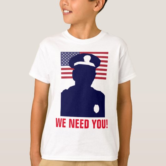 WE HEBBEN JE AGENT NODIG T-SHIRT (Voorkant)