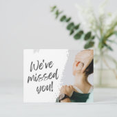 We hebben je gemist, Chiropractie Recall Briefkaar Briefkaart (Staand voorkant)
