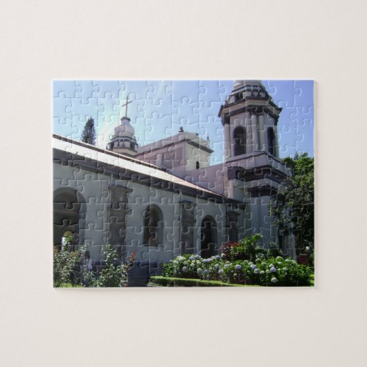 "We hebben je gemist in de kerk afgelopen zondag" Legpuzzel (Horizontaal)