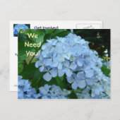 We hebben je nodig, briefkaarten worden betrokken  (Voorkant / Achterkant)