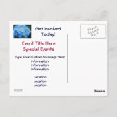 We hebben je nodig, briefkaarten worden betrokken  (Achterkant)