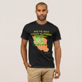 We hebben je nummer in Teheran. T-shirt (Voorkant volledig)